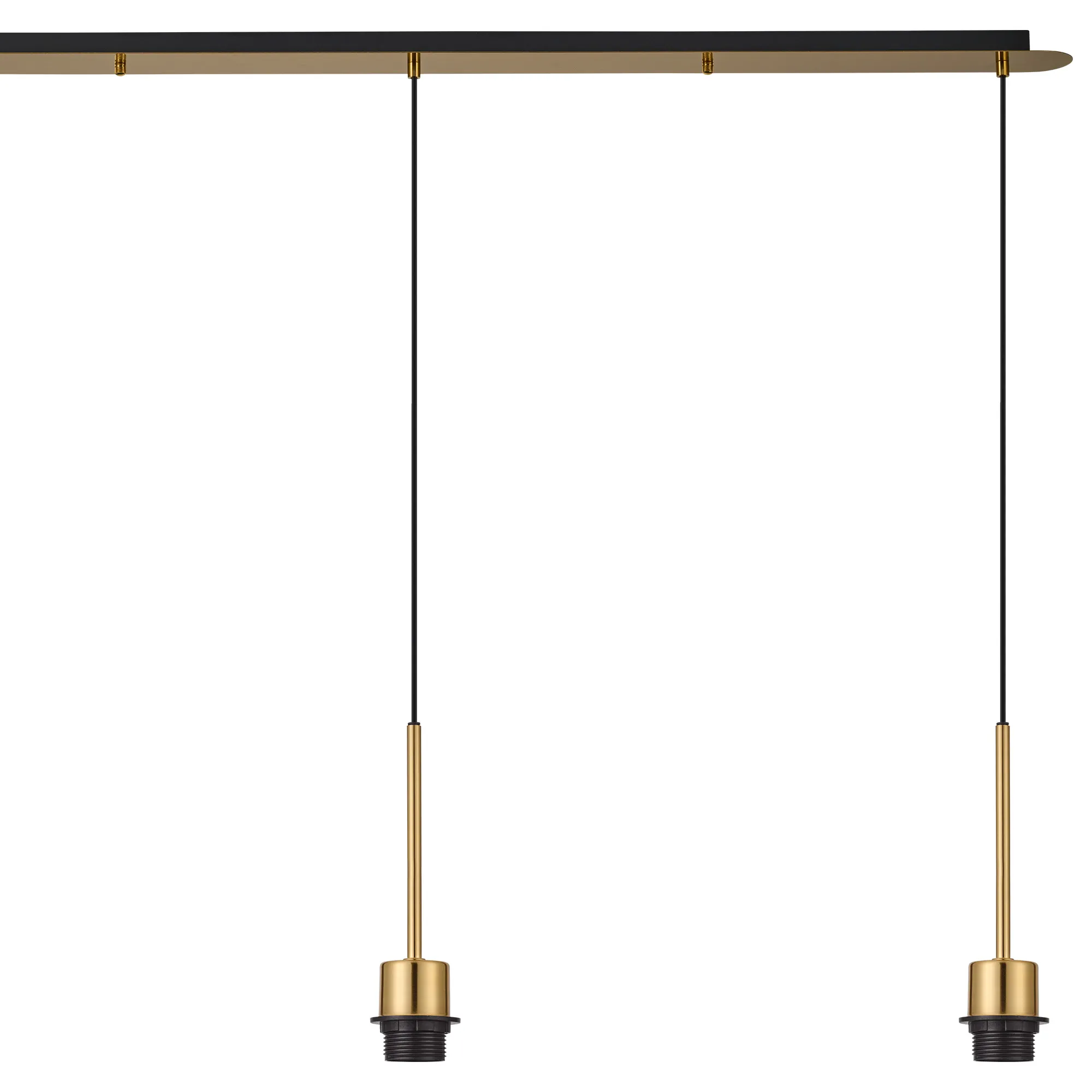 Carrie Antique Gold Ceiling Lights Deco Linear Fittings
